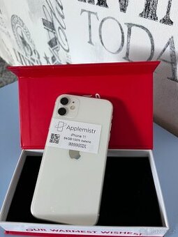 iPhone 11, bílá barva