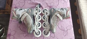 Dámské inline brusle FILA č.42, nové kolečka a ložiska ,,TOP