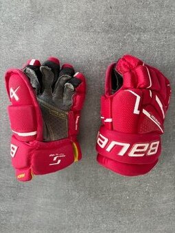 Prodám hokejové rukavice Bauer Supreme MACH YTH 9"