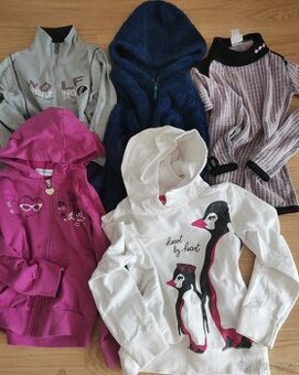 mikina mikiny 122 6-7 let holka holičku