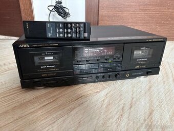 Aiwa AD-WX999 stereo double cassette deck vč DO