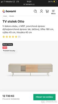 Skříňka pod televizi