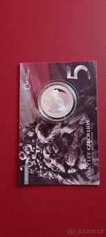 Prodám stříbrnou minci Český lev 2022  1oz