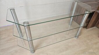 Prodám skleněný stolek