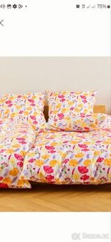 LOŽNÍ POVLEČENÍ TCHIBO-LETNÍ KVĚTY 270 Kč