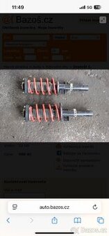 Fabia 1 , tlumiče , sdi