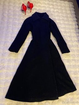 100% kasmirovy  kabat zimni dlouhy damsky  cerny