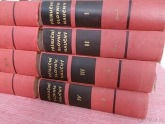 Příruční slovník naučný 1-4 - komplet.