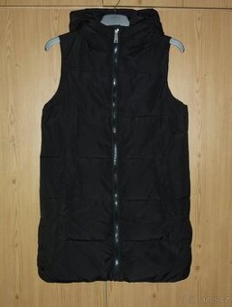 Černá dámská zimní vesta Takko Fashion