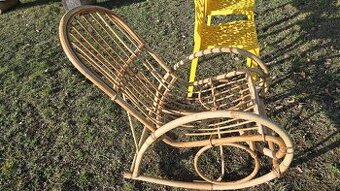 Bambusove kreslo pouzite.