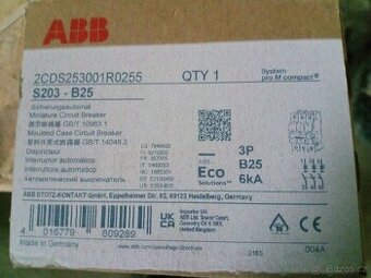 jistič ABB 25A