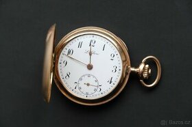 Zlaté švýcarské hodinky Le Parc PatenteMedaille,Geneve 1896