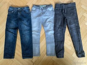 3 x chlapecké džíny Primark H&M top stav 140 (9-10 let)