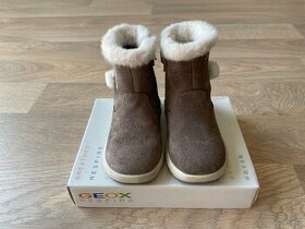 Zimní kožené boty Geox, velikost 22