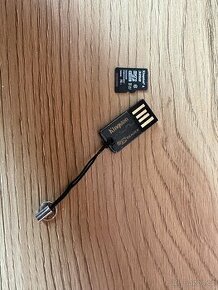 MicroSD karta Kingston 32GB class 10 + adapter usb