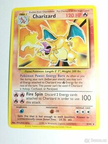 Pokémon karta Charizard BS 4/102