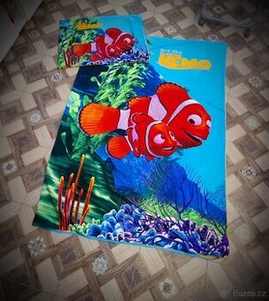 Povlečení hledá se Nemo 140x200cm + 70x90cm