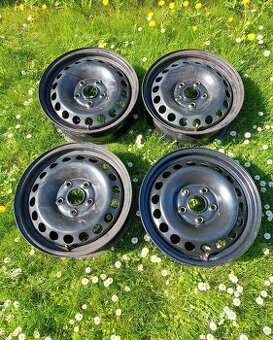 4x Plechové disky Škoda Volkswagen 6Jx15 112 ET47