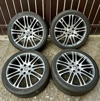 Alu kola Škoda + 4 letní pneu