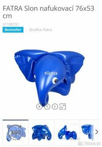 Nafukovací slon Fatra nový