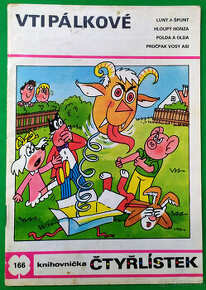 ČTYŘLÍSTEK č. 166/1989 VTIPÁLKOVÉ hledaný