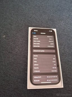 Iphone 15 128gb Black 1 rok u Alzy - 1