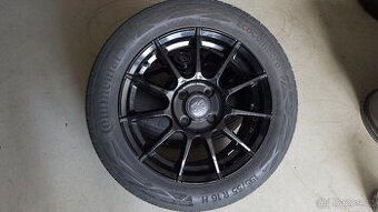 Krásná černá letní ALU kola 16" 4x100 195/55