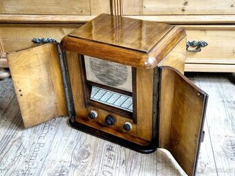 Rádio Mikrofona MK 306 Superdual Luxus, 1935-36