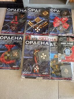 Repliky medailí nebo vyznamenání z Ruska