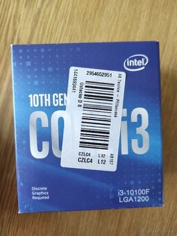 Procesor Intel i3 10100F LGA 1200