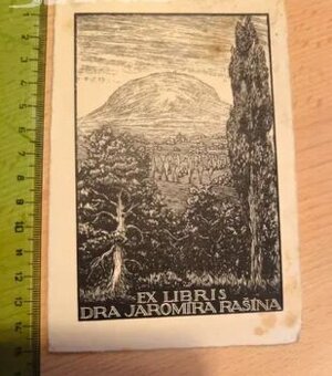 Ex libris - Dr. Jaromír Rašín