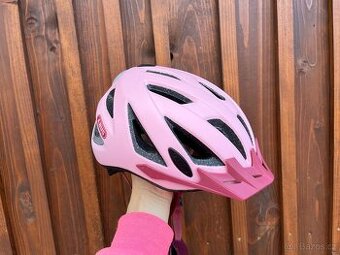 Růžová Cyklistická přilba Abus S/M