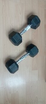 Jednoruční činky fitforce 5 kg