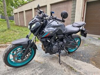 YAMAHA MT-07 2022 - Cyan Storm - 54kW
