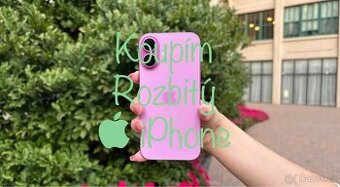 Koupím rozbitý/blokovaný iPhone