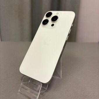 iPhone 15 Pro 128GB bílý, pěkný stav, 12 měsíců záruka - 1