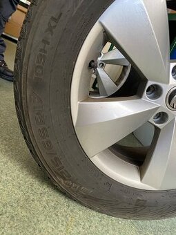 Originál alu kola 17" Škoda Kodiaq zimní - 1