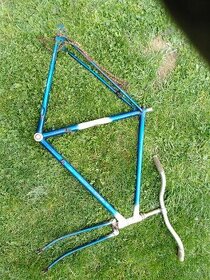 Sada dílů kola ESKA 1969 rám, kola..