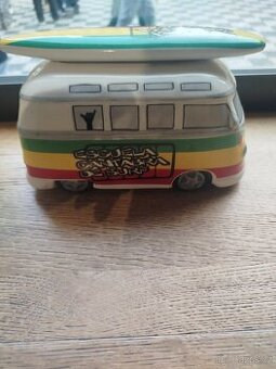 Nádherná porcelánová šporkasa pokladnička