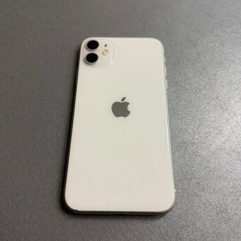 iPhone 11 256GB bílý, 100% baterie, 12 měsíců záruka