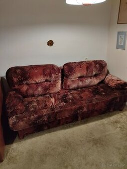 Gauč rozkládací s úložným prostore/Pardubice