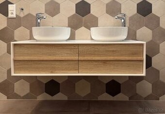 Koupelnová skříňka. umyvadla, baterie