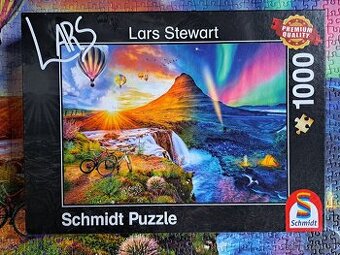 Puzzle 1000 Schmidt/Island - den a noc