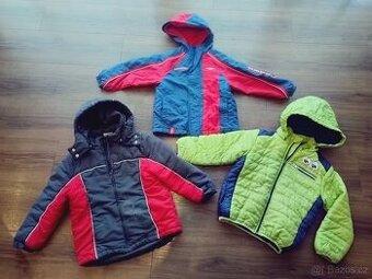 Zimní bundy vel 110-116