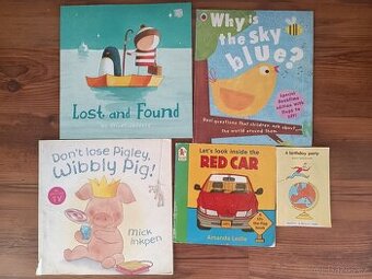 Anglické knížky pro malé děti