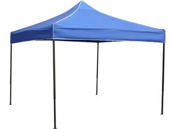 Nůžkový stan, altán, párty stan. 3x 3 metry. Modrý. Nový