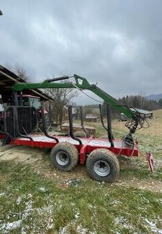 valtra  8150 a vyvazecka More maskiner 11t