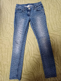 Dívčí rifle(džíny) zn.Here+There vel.152