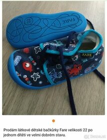 Prodám dětské bačkůrky