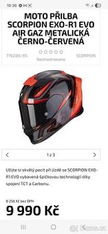 Itegrálna prilba Scorpion EXO-R1 evo air